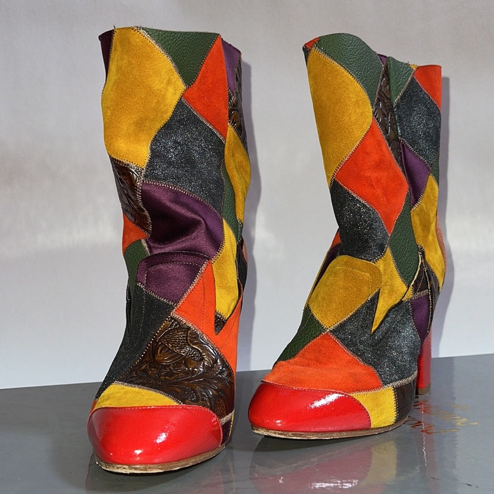 VIVIENNE WESTWOOD FAUN BOOT MULTI COLORS IT 37